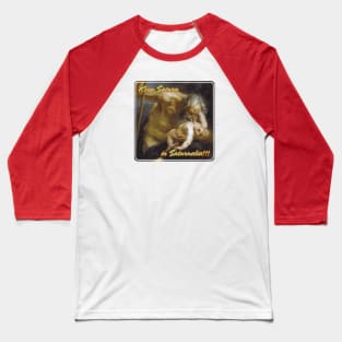 Asplenia Studios: Keep Saturn in Saturnalia Baseball T-Shirt